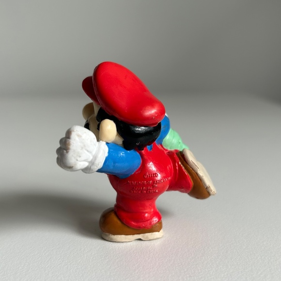 Vintage 1989 PVC Mario Brothers Figures Mario Luigi Koopa Set of 4 - Picture 8 of 16